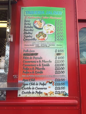 Menu photo 3 Taqueria Jalisco Columbus, OH Menu photo 3 Taqueria Jalisco Columbus, OH