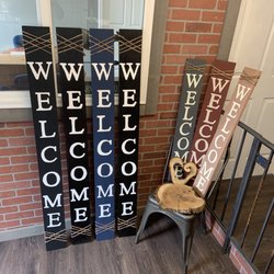 Nicks Family Garden Center - Beautiful welcome signs