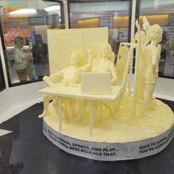 New York State Fair - The traditional butter sculpture - Festivals Near Me - Syracuse, New York New York State Fair - The traditional butter sculpture - Festivals Near Me - Syracuse, New York