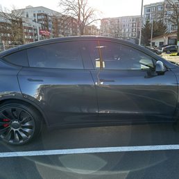 15% tint during sunset