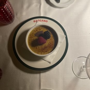 Baccano - Pistachio crème brûlée - Wine Bars Near Me - Rome, RM