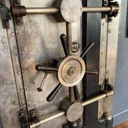 Vault Brewing - Old vault still in place at the restaurant - sushi and sashimi - Breweries Near Me - Yardley, Pennsylvania