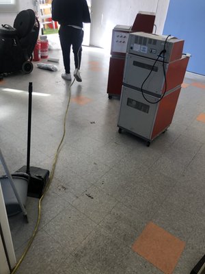 Commercial floor restoration - Floor cleaning stripping and waxing Commercial floor restoration - Floor cleaning stripping and waxing