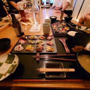 Ume Williamsburg - We request to leave because they put us in a spot with no fresh air outdoor. Then they arrange us at the bar. - Sushi Bars Near Me - Brooklyn, New York