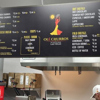 Ole Churros - Menu - Spanish Near Me - Paradise, Nevada Ole Churros - Menu - Spanish Near Me - Paradise, Nevada