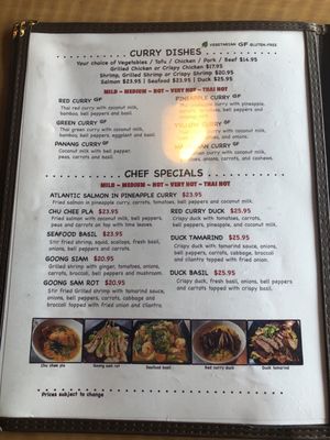 Menu photo 5 Love Eat Thai Brevard, NC