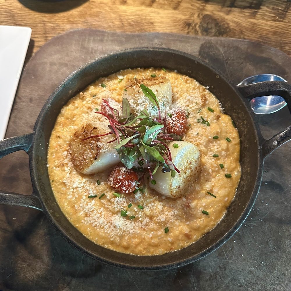 Third Wave Cafe - Scallops and risotto - Creperies Near Me - New Smyrna Beach, Florida Third Wave Cafe - Scallops and risotto - Creperies Near Me - New Smyrna Beach, Florida