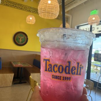 Elite Week at Tacodeli - Katy - Pink drink - Yelp Events Near Me - Houston, Texas