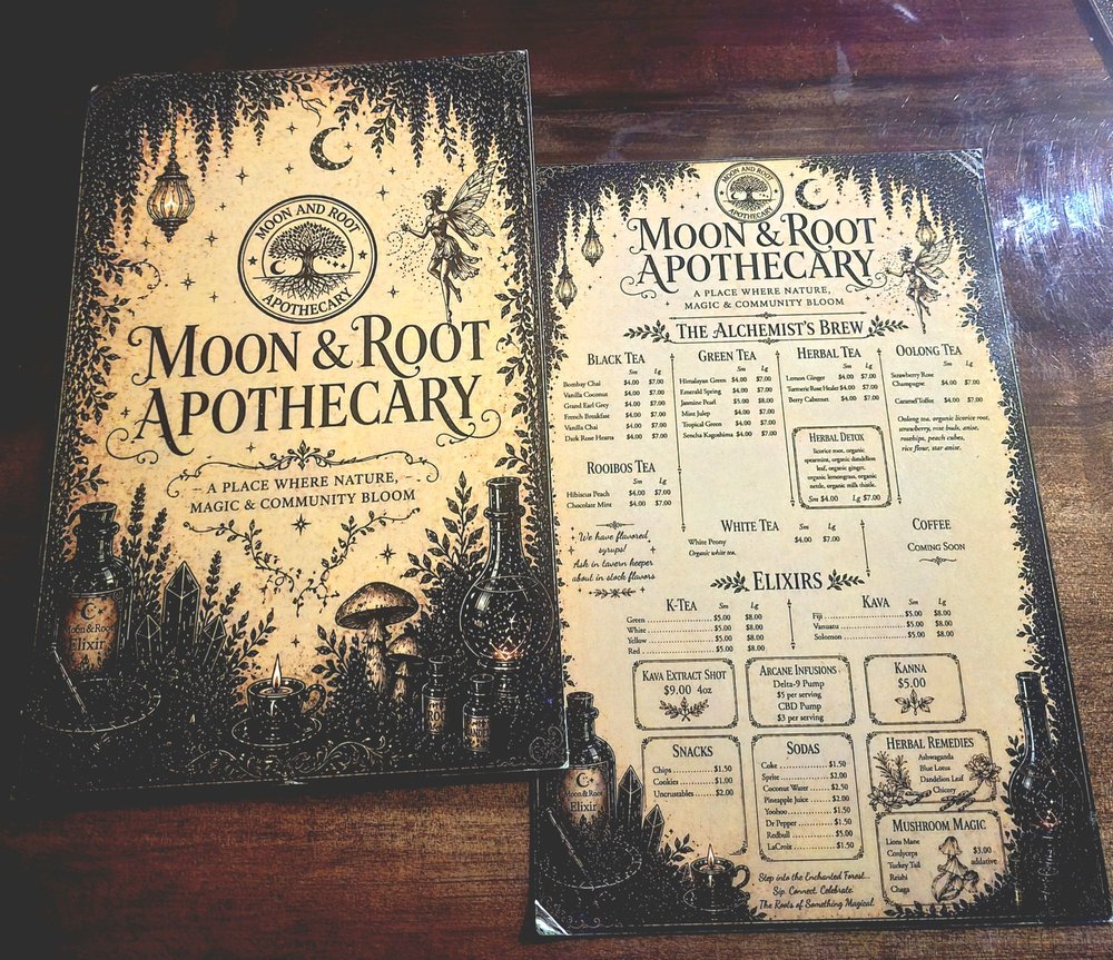 Moon & Root Logo