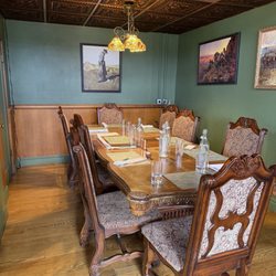 Severo - Dining room is so fun.