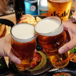 KIN Craft Ramen & Izakaya - Asahi on draft