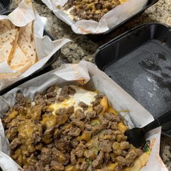 Filiberto's Mexican Food - CarneAsada nachos and fries!