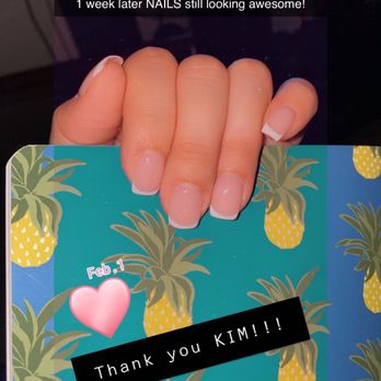 Tammy Nails & Spa - Skinny French Dip Manicure - Nail Salons Near Me - Tracy, California