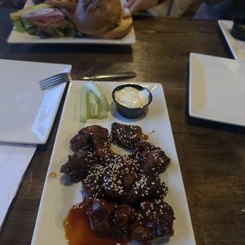 Woodstock Brewing - Korean cauliflower wings - Breweries Near Me - Phoenicia, New York