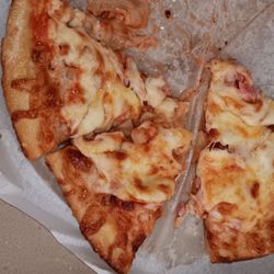 Teresa's Pizza - Not fully cooked barely warm very greasy