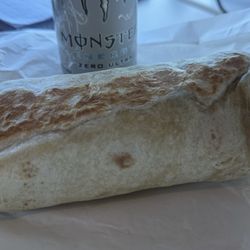 Bad-Ass Breakfast Burritos - Bronco Burrito!  eggs, bacon, cheese, avocado, pickled jalapeños, tater tots, cotija cheese & chipotle aioli
