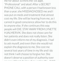 Terros Health - Another review by me, on another site.