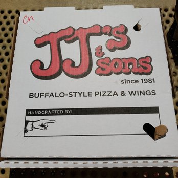 JJ's & Sons Pizzeria - a pizza box - Pizza Near Me - Cumberland, Maryland