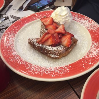 Amy's Omelette House - French toast with strawberries - Breakfast & Brunch Near Me - Cherry Hill, New Jersey
