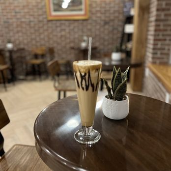Kaffa Espresso Bar - Ness frappe - Coffee & Tea Near Me - Jersey City, New Jersey Kaffa Espresso Bar - Ness frappe - Coffee & Tea Near Me - Jersey City, New Jersey