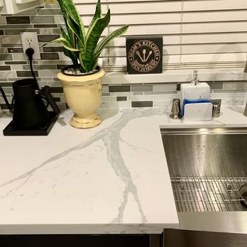 Hung Hsi Stone Center - Awesome veins right next to our farmhouse sink - Kitchen & Bath Near Me - Pittsburg, California Hung Hsi Stone Center - Awesome veins right next to our farmhouse sink - Kitchen & Bath Near Me - Pittsburg, California