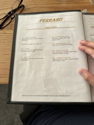 Menu photo 2 Ferraro Truly Italian Airdrie, AB
