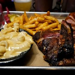 Wolfpack BBQ and Burgers - 2 meats plate