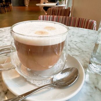 Taft Café - Latte with oat milk - so pretty. - New American Near Me - Cincinnati, Ohio Taft Café - Latte with oat milk - so pretty. - New American Near Me - Cincinnati, Ohio