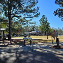 Fairhopers Community Park - Splash pad and gazebo