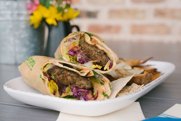 Photo of Craft Pita - Houston, TX, US. Beef pita