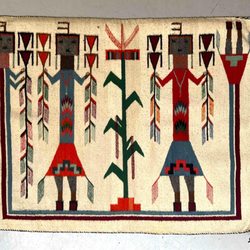 Clark's Auction Company - Native American Yei Rug