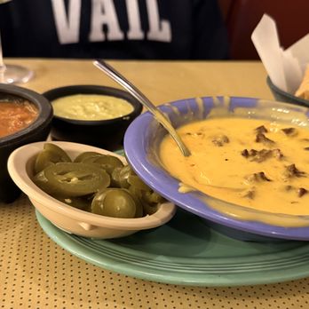 Tia Maria's - Queso and inedible salsa - Mexican Near Me - Houston, Texas Tia Maria's - Queso and inedible salsa - Mexican Near Me - Houston, Texas