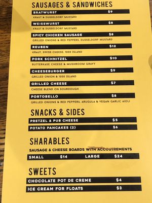 Menu photo 7 District  9 Draught Haus Dallas, TX