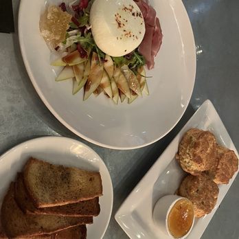 Thomas Hill Organics - Burrata salad and biscuits - New American Near Me - Paso Robles, California Thomas Hill Organics - Burrata salad and biscuits - New American Near Me - Paso Robles, California