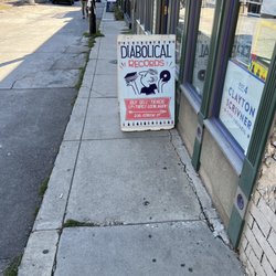 Diabolical Records - Sign in the front