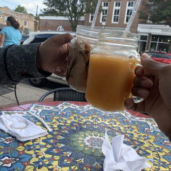 Brewed Awakening - Mango smoothie and Banana Mocha Chiller - Coffee & Tea Near Me - Metuchen, New Jersey Brewed Awakening - Mango smoothie and Banana Mocha Chiller - Coffee & Tea Near Me - Metuchen, New Jersey