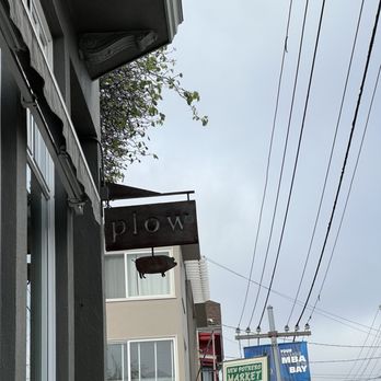 Plow - Outside cute sign - Breakfast & Brunch Near Me - San Francisco, California