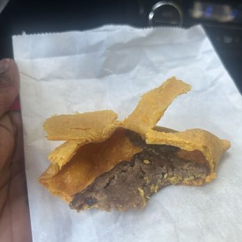 Reggae Hut - Very dry, not fresh beef patty, - Caribbean Near Me - Houston, Texas Reggae Hut - Very dry, not fresh beef patty, - Caribbean Near Me - Houston, Texas