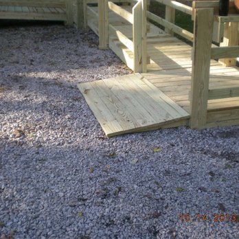 Freedom Ramp Systems - Large Ramp over Gravel Drive - General Contractors Near Me - Brownsburg, Indiana Freedom Ramp Systems - Large Ramp over Gravel Drive - General Contractors Near Me - Brownsburg, Indiana