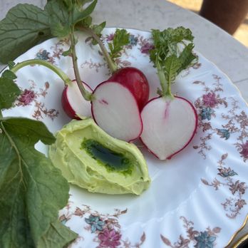 Bistro La Floraison - Radishes and butter- quintessential French treat - Wine Bars Near Me - Clayton, Missouri Bistro La Floraison - Radishes and butter- quintessential French treat - Wine Bars Near Me - Clayton, Missouri