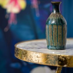 Hill and Valley Design - a little decor styling in the powder room - a special touch