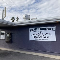 Burrito Brothers - Friendly sign, topped by friendly service!