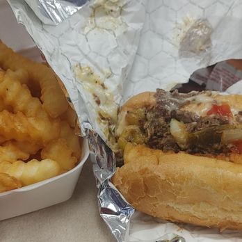 Big Dave's Cheesesteaks - Daves 1 combo!! - Cheesesteaks Near Me - Lawrenceville, Georgia