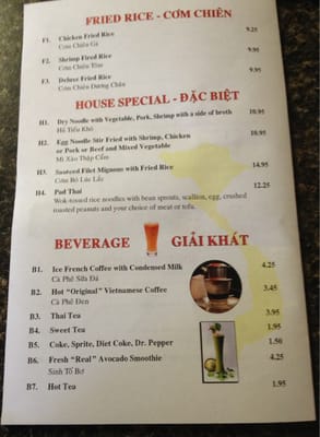 Menu photo 6 Pho Lee Auburn, AL
