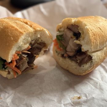Bun Mi & Boba - Grilled Lemongrass Chicken Bahn Mi - Food Trucks Near Me