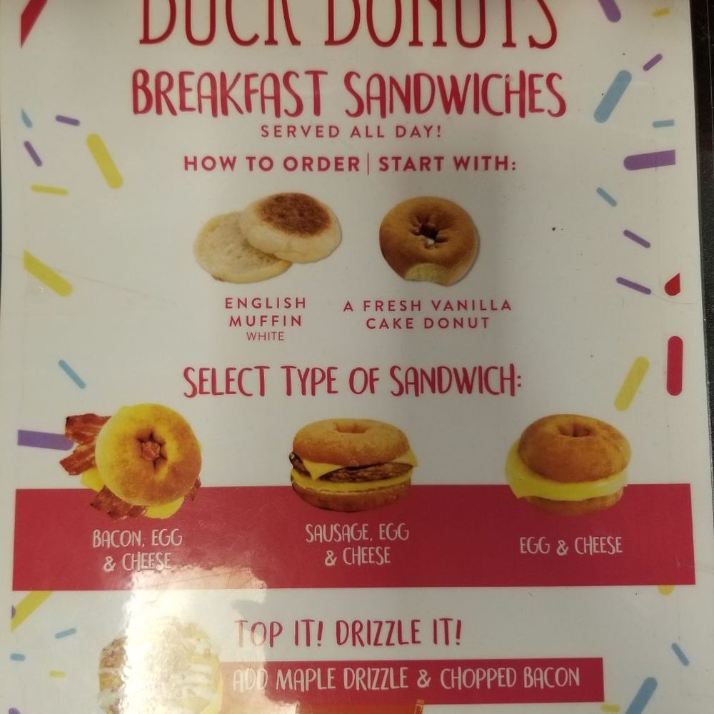 Duck Donuts - Menu - Donuts Near Me - Greensboro, North Carolina Duck Donuts - Menu - Donuts Near Me - Greensboro, North Carolina