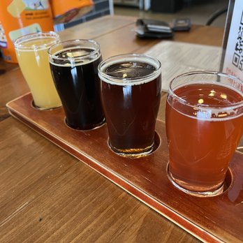 Sterling Street Brewery - Flight at 3 dollars per 5 oz pour - Breweries Near Me - Clinton, Massachusetts