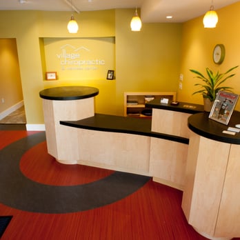 3 Lights Design - Reception area, Village Chropractic and Wellness Center, Montclair District, Oakland. Desk itself is an abstract spine. - Architects Near Me - Oakland, California 3 Lights Design - Reception area, Village Chropractic and Wellness Center, Montclair District, Oakland. Desk itself is an abstract spine. - Architects Near Me - Oakland, California