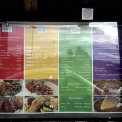 The menu
