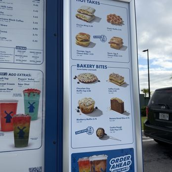 Dutch Bros Coffee - Snack menu! - Juice Bars & Smoothies Near Me - Winter Park, Florida